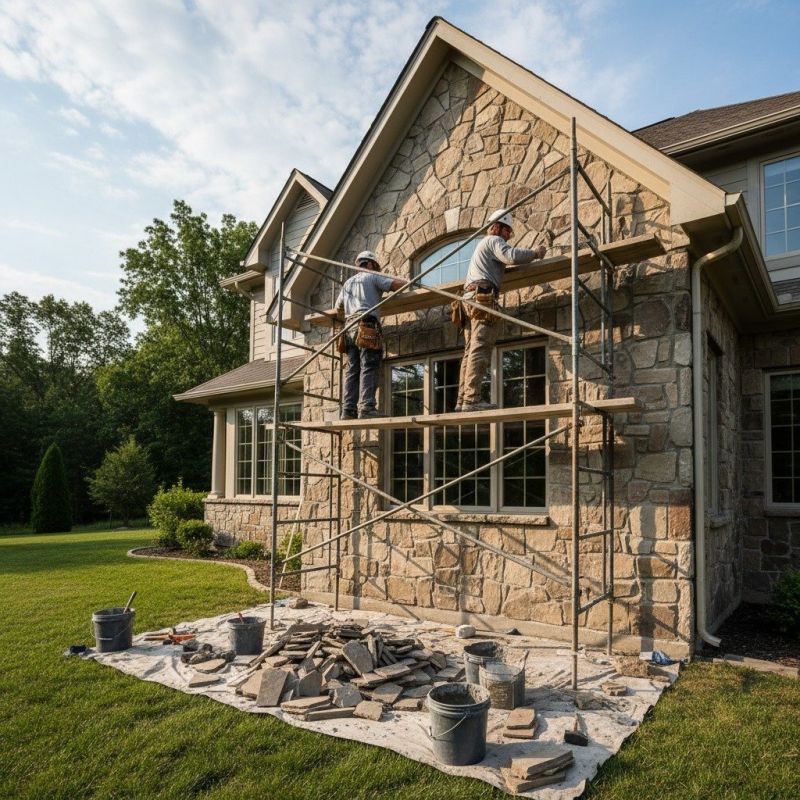 Stone Veneer Repair in Santa Rosa, CA